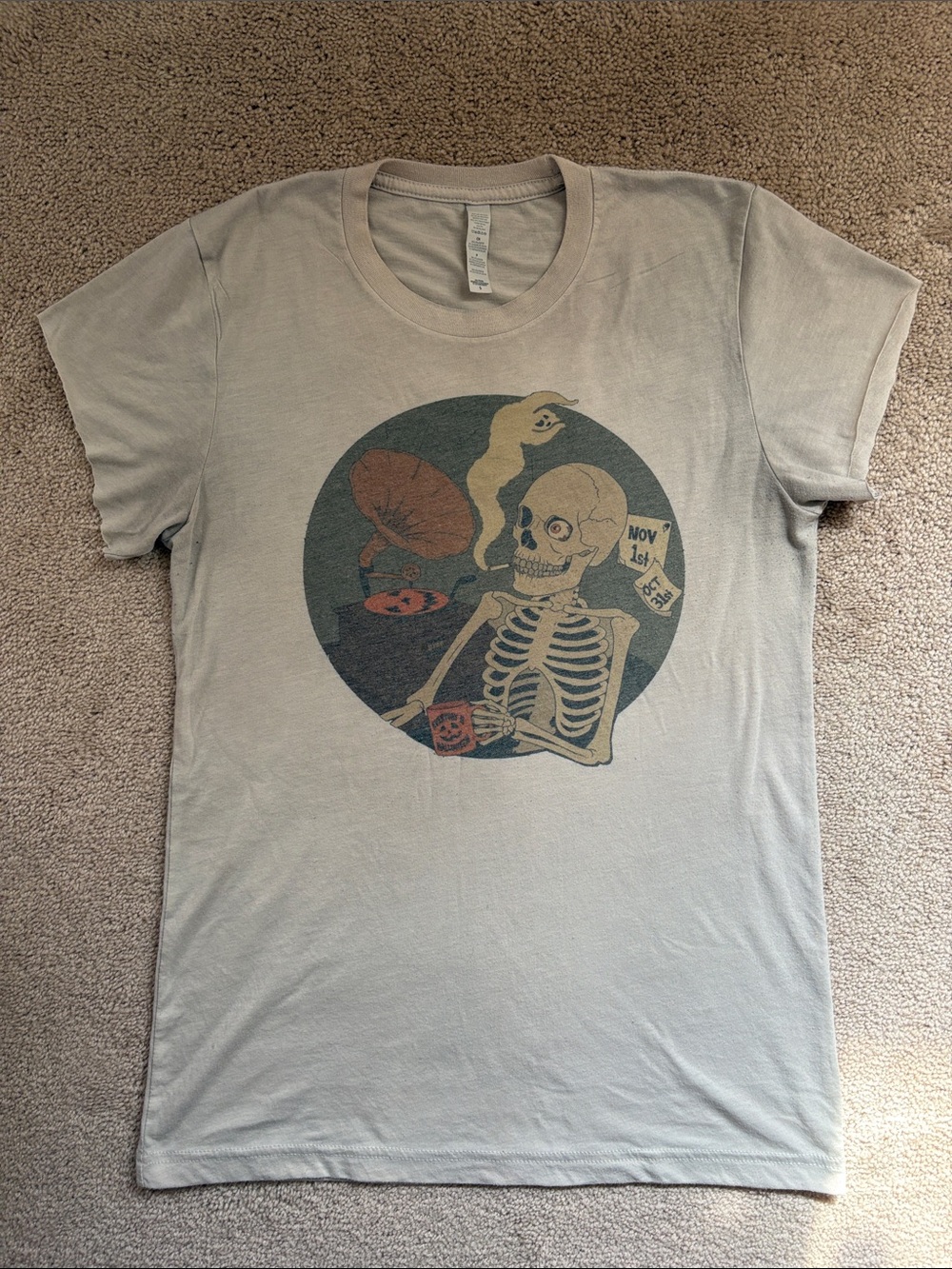 Not Your Average Babe Halloween Blues Shirt